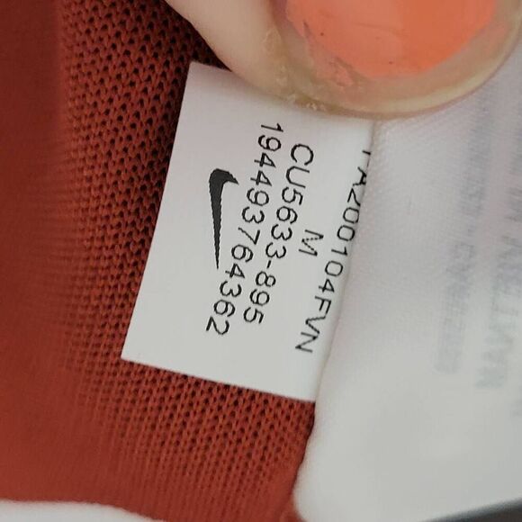 Nike Women's NSW Swoosh Pants Orange CU5633-895 Medium - Picture 4 of 4